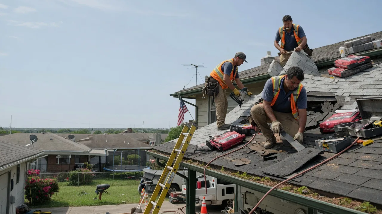 Roof Repair in Ben Franklin, TX near me